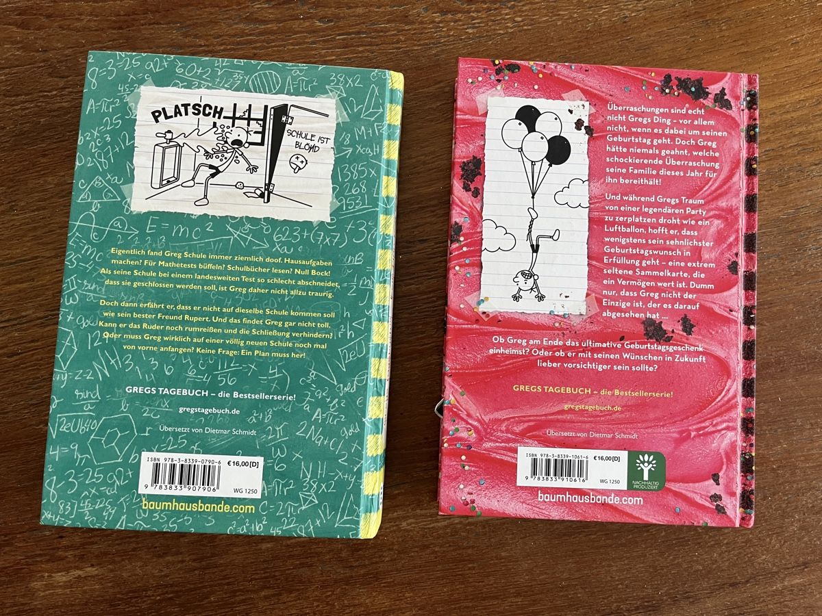 Bücher: Gregs Tagebuch 3 und 4 – Gebraucht aus Ehrendingen von tefi02 1
