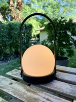 LED Designer-Akkuleuchte – Schwarz