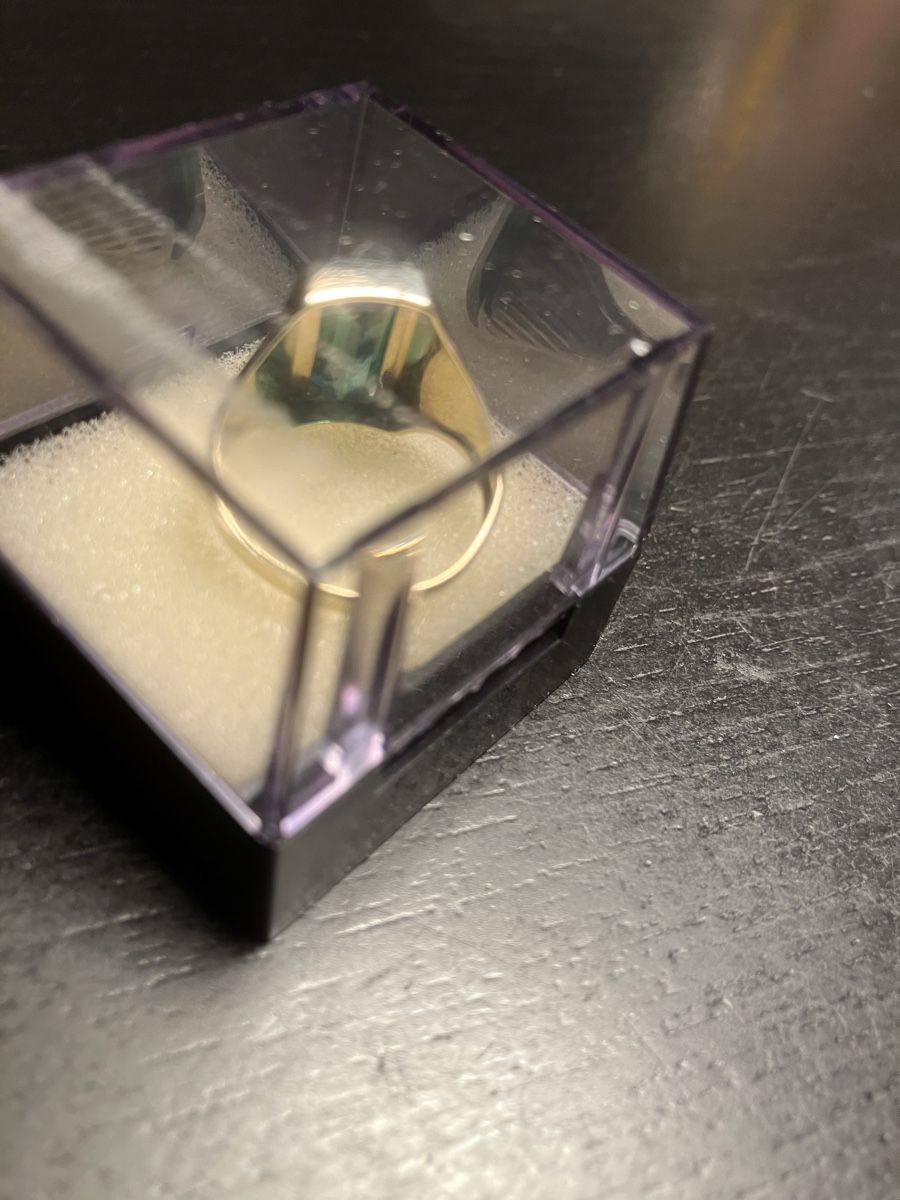 Anelli: Gelbgold Ring  333  , 8 Karat  Feingehalt – Usato da Herisau venduto da Penholder 2