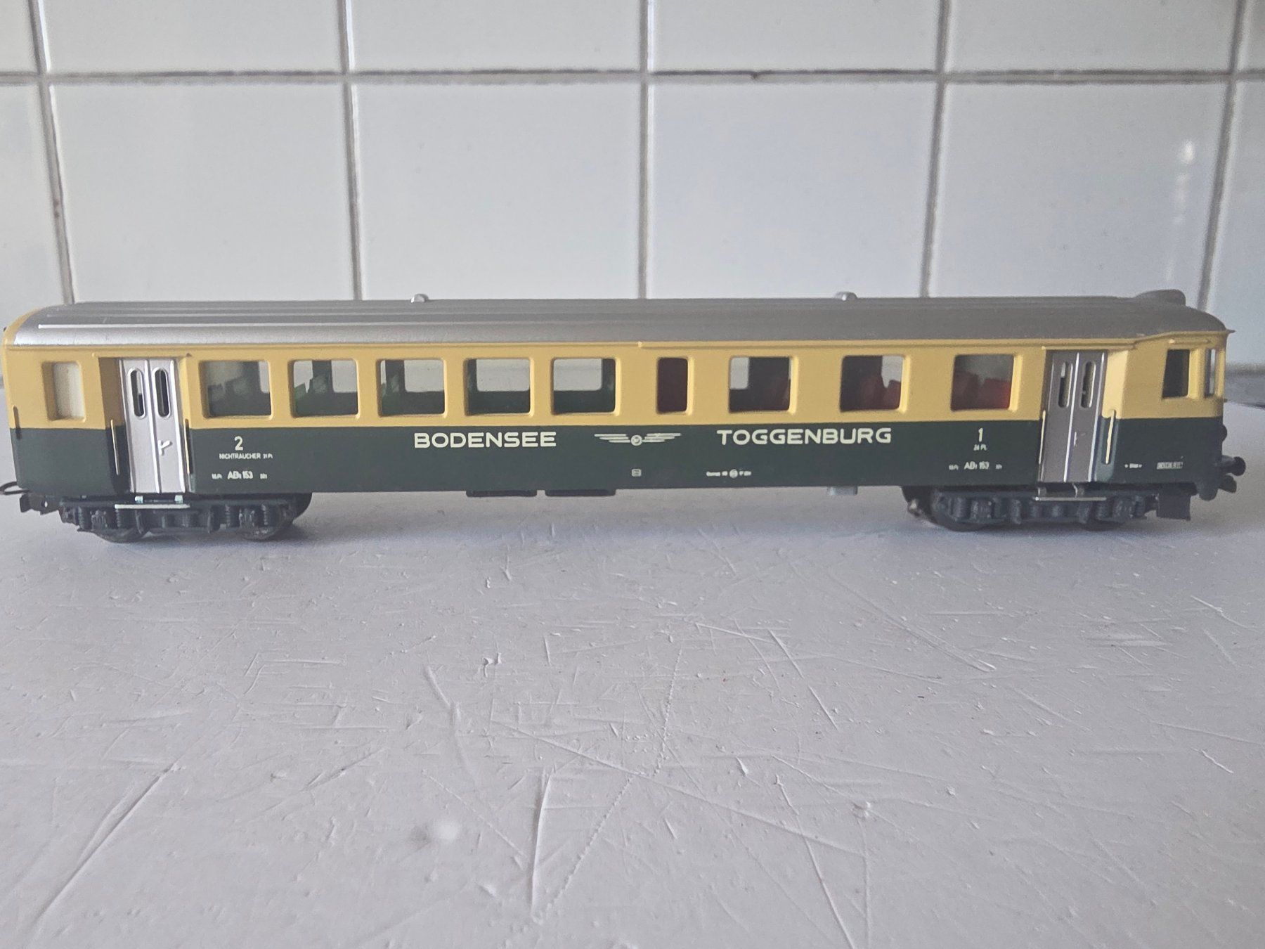 Hag Trains électriques: Steuerwagen BT, ABt Nr. 153 – Neuf (Voir description) à Seuzach par Loeckeli01 3