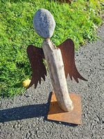 Engel aus Schwemmholz
