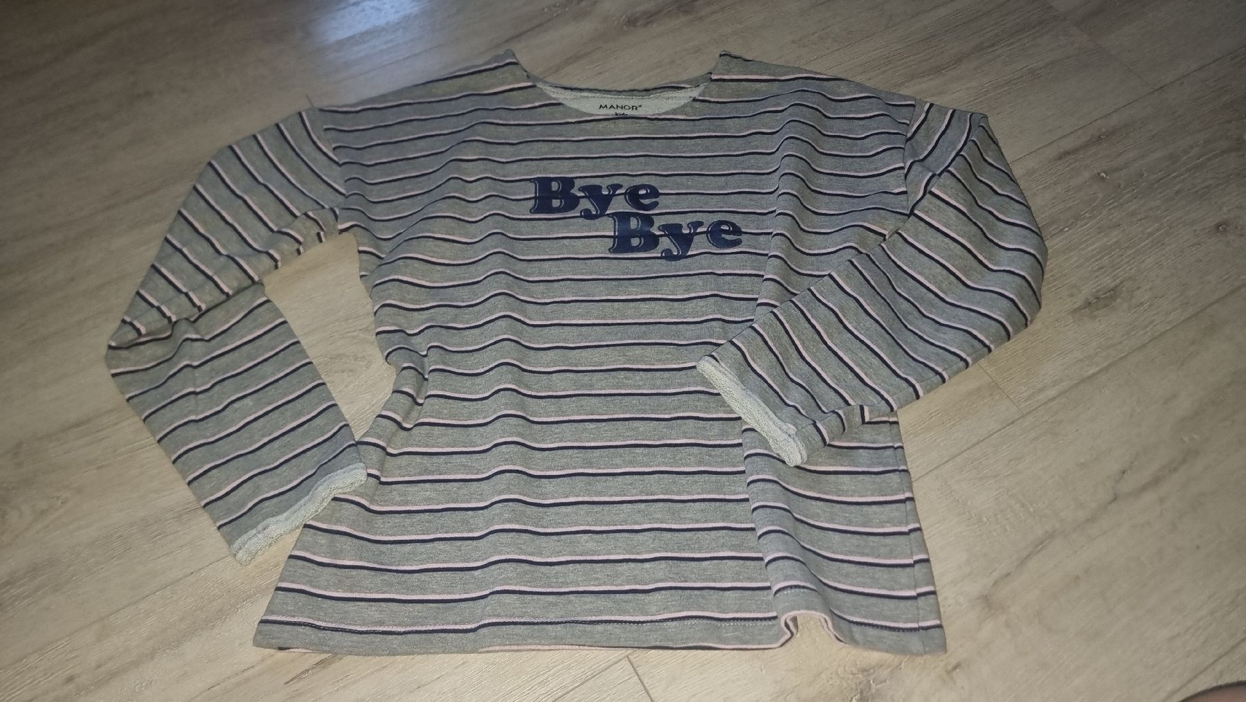 Manor Pullover & Sweatshirts: Manor Langarmshirt Gr. 158/164 gestreift "Bye Bye" – Gebraucht aus Wigoltingen von Zuckerfee84