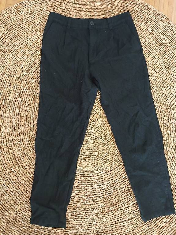 Cos Hosen: Cos Schwarze Hose mit Wolle – Gebraucht aus Zürich von Melianea 1