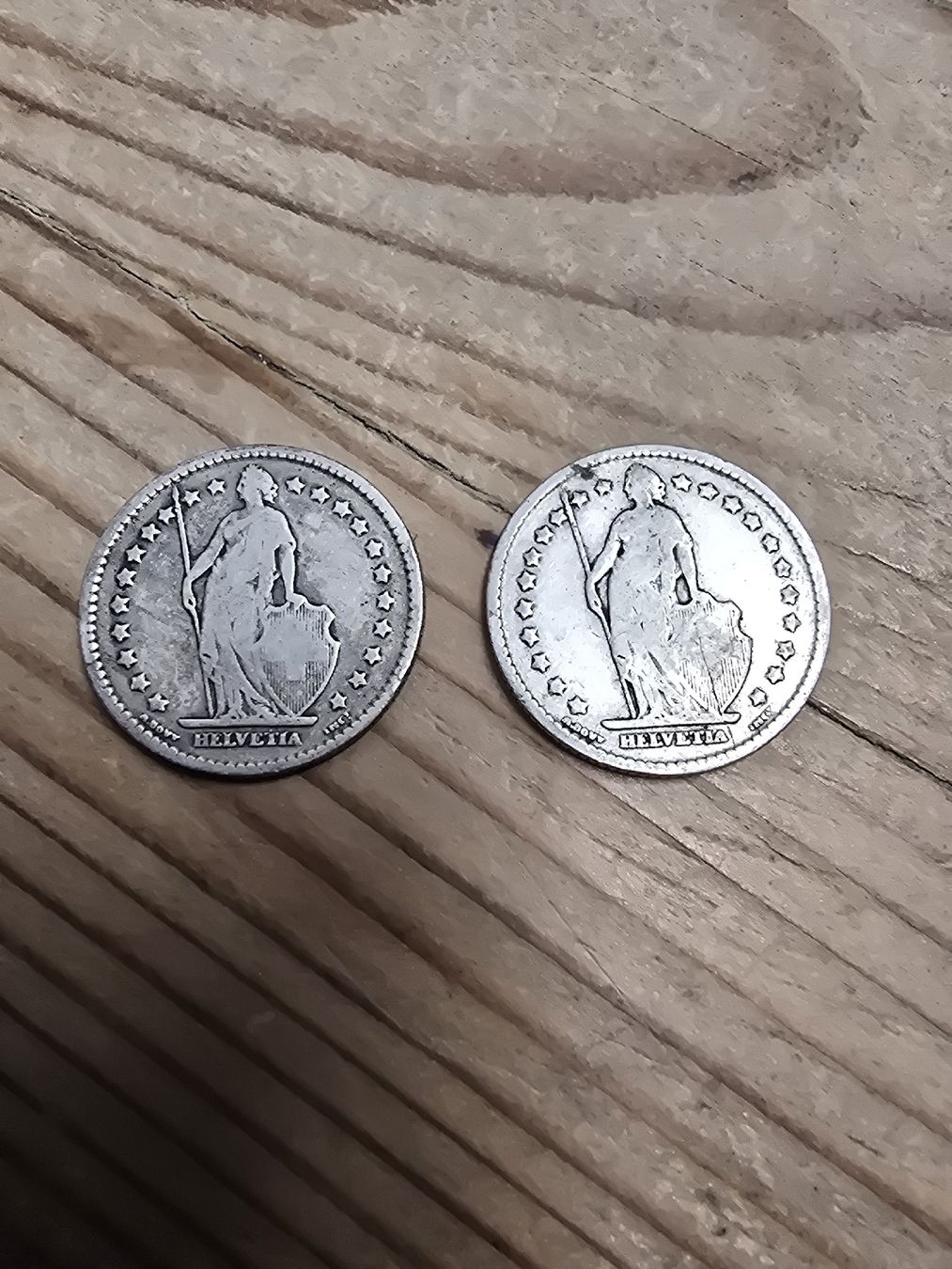 Tutti le monete: 2Stk Silber 1Franken 1900 – Usato da Pfäffikon SZ venduto da 26.4.14.17.25 3