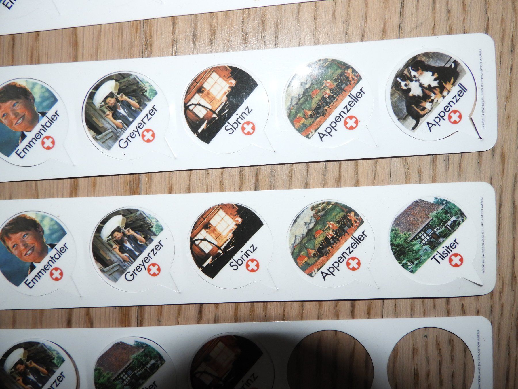 Carte collezionabili: Schweizer Käse Sammelsticker Set – Nuovo (secondo la descrizione) da Hergiswil NW venduto da Noema2006 4