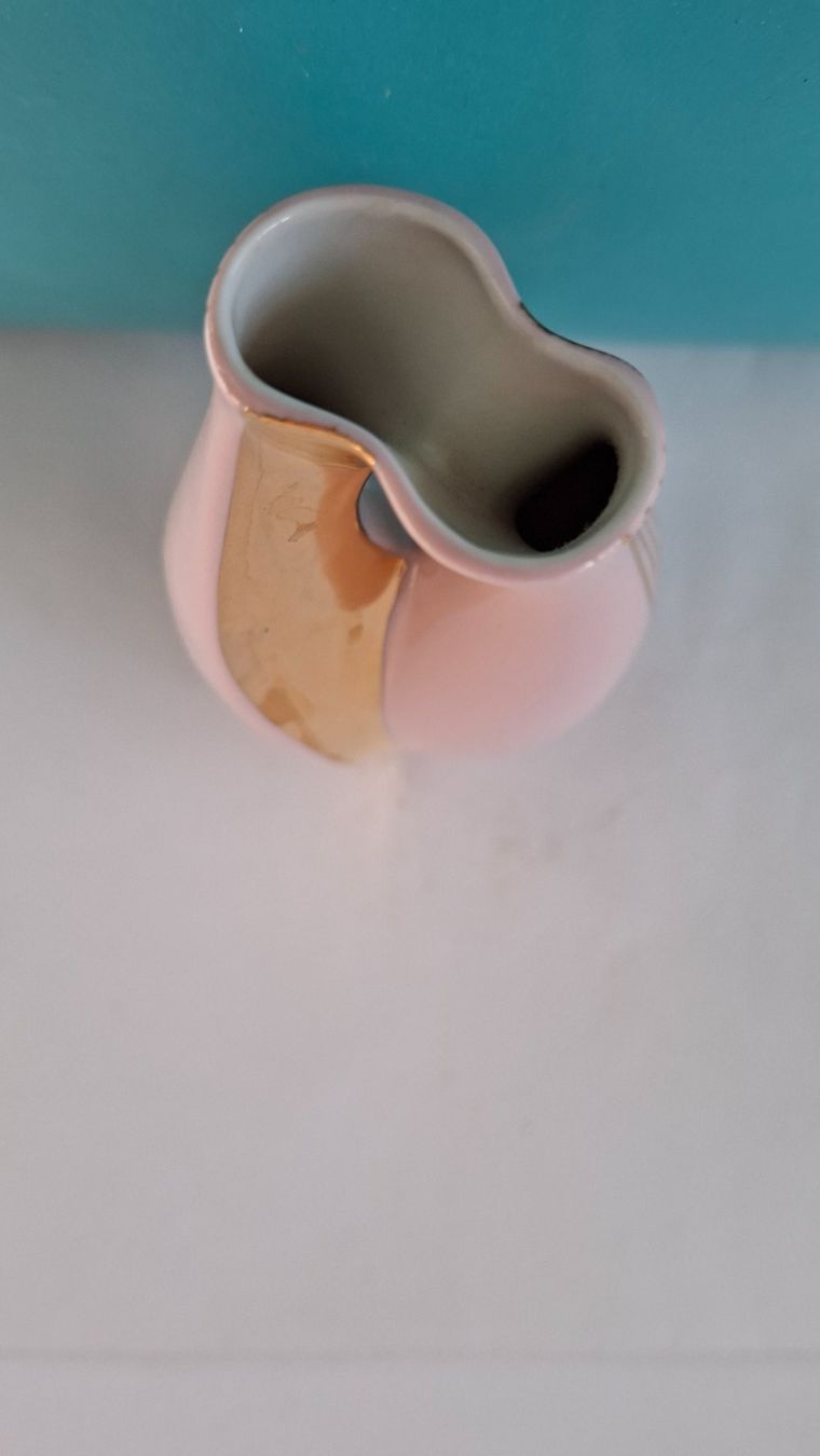 Vasi & Recipienti: Rosa Goldvase, Keramik – Usato da Opfikon venduto da Diversamente 5