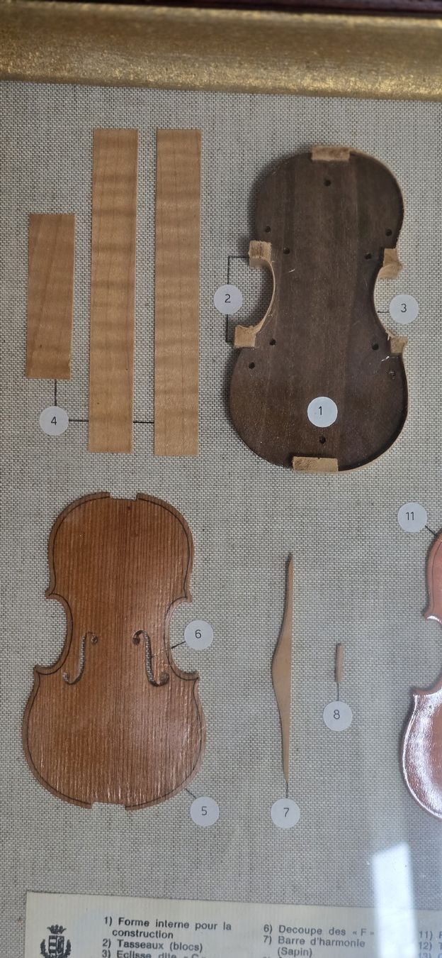 Dipinti: Anatomie d'un violon | Artisanat de Crémone – Usato da Châtelaine venduto da Osoleil 1