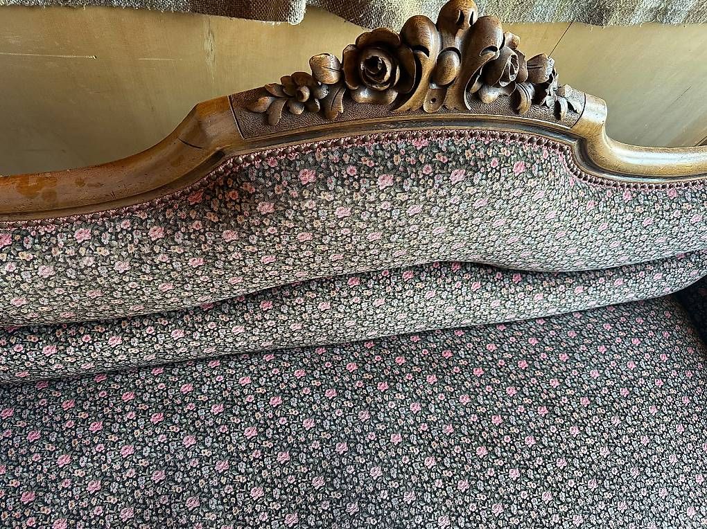 Sofas: Antik Sofa mit Blumenmuster – D'occasion à Waldstatt par PsG_ 1