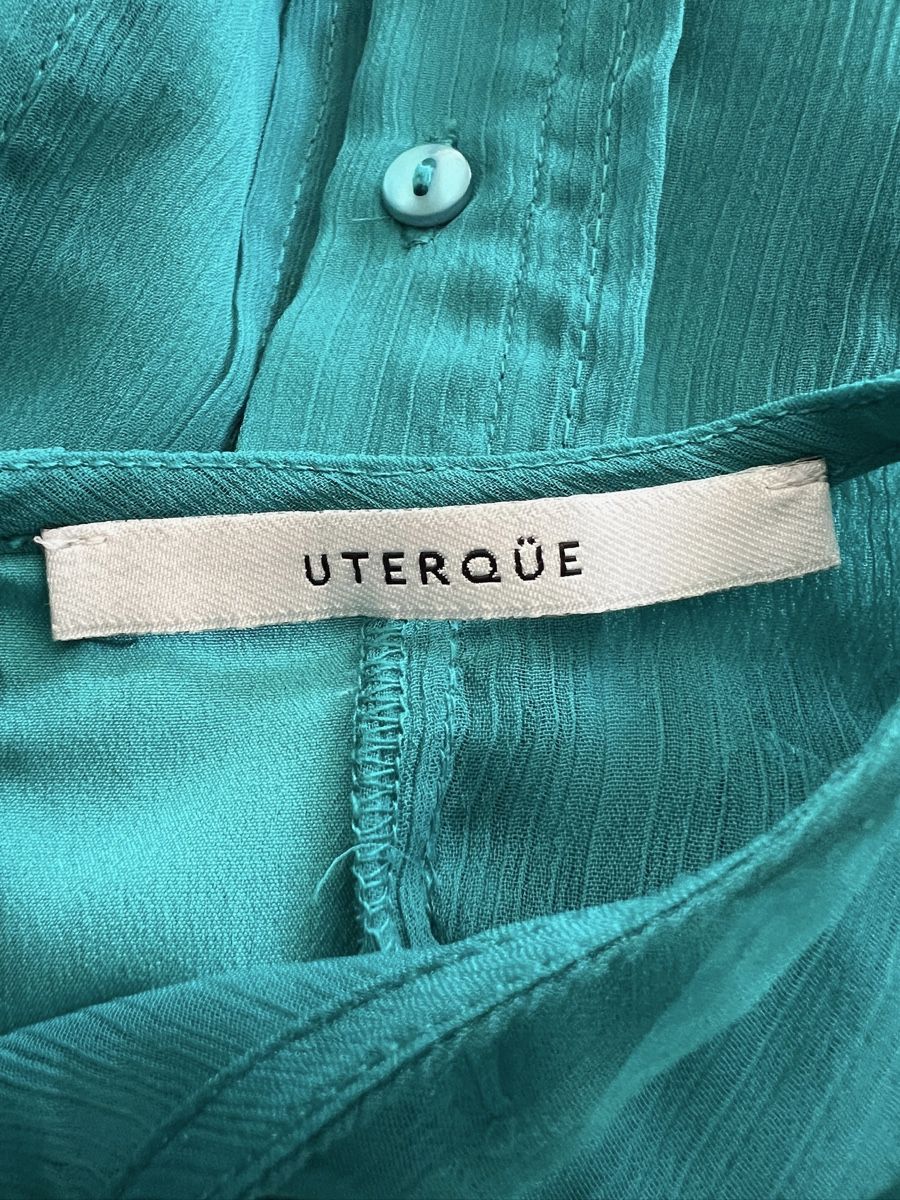 Blusen: LIKE SANDRO Elegant Green Blouse, Size S – Neu (gemäss Beschreibung) aus Zürich von SandroMaje 2
