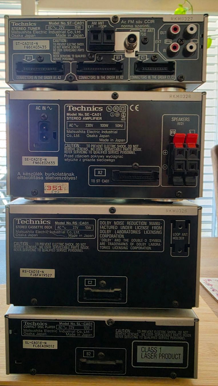 Technics Amplificatori: Technics CA01 Stereoanlage defekt – Difettoso da Brütten venduto da 13gregor 2