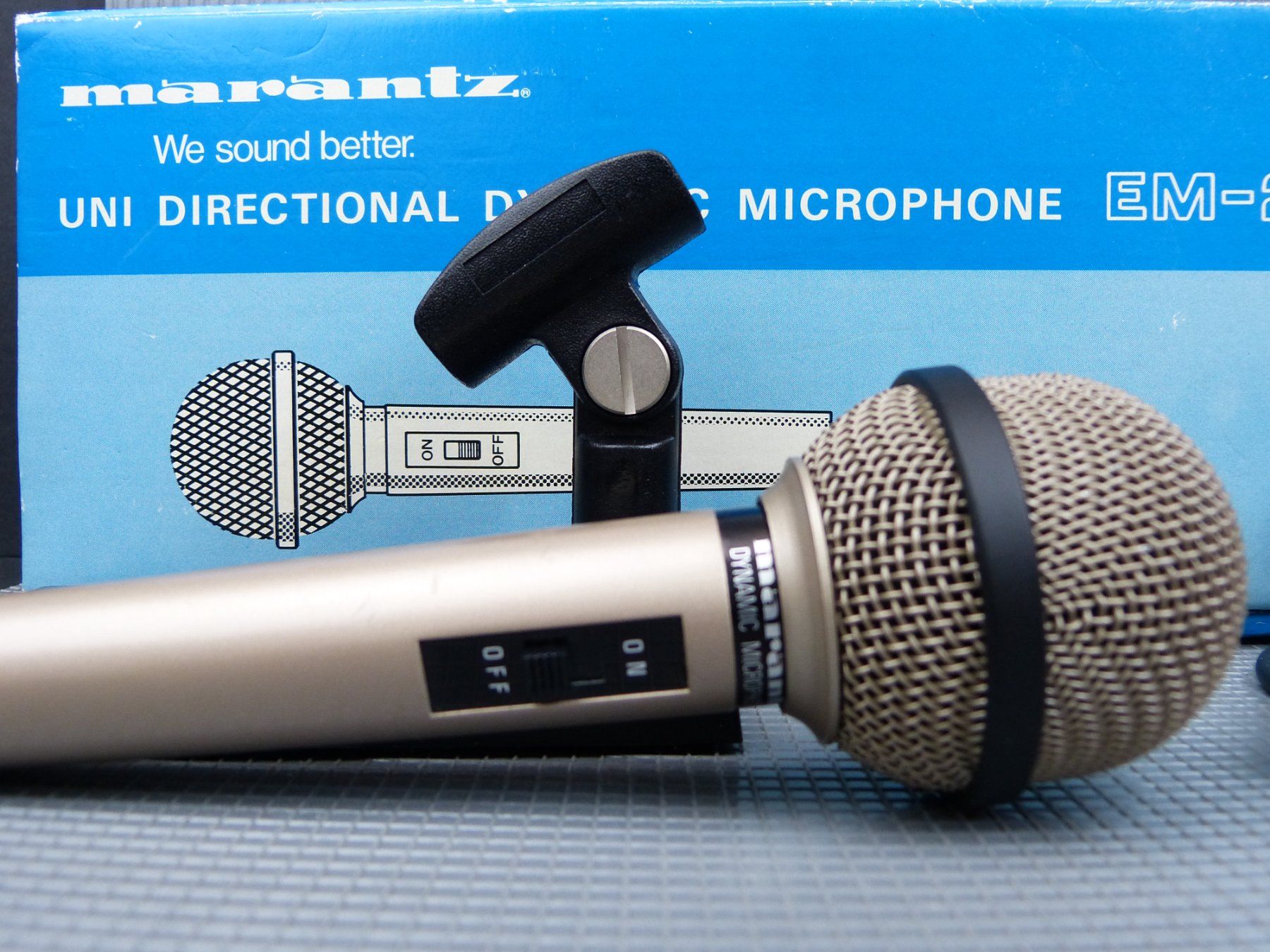 Marantz Mikrofone: Mikrofon Marantz EM-2 Uni Directional Dynamic Microphone – Gebraucht aus Rheineck von mur.man 2