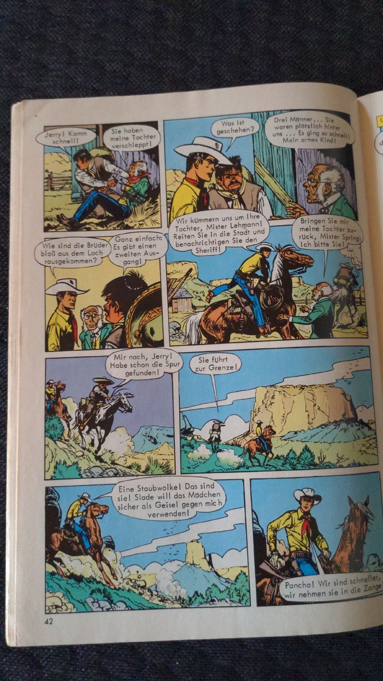 Fumetti: Jerry Spring - Der Mann aus Texas Nr. 9 - Erstauflage – Usato da Niederscherli venduto da Mon_Art 7