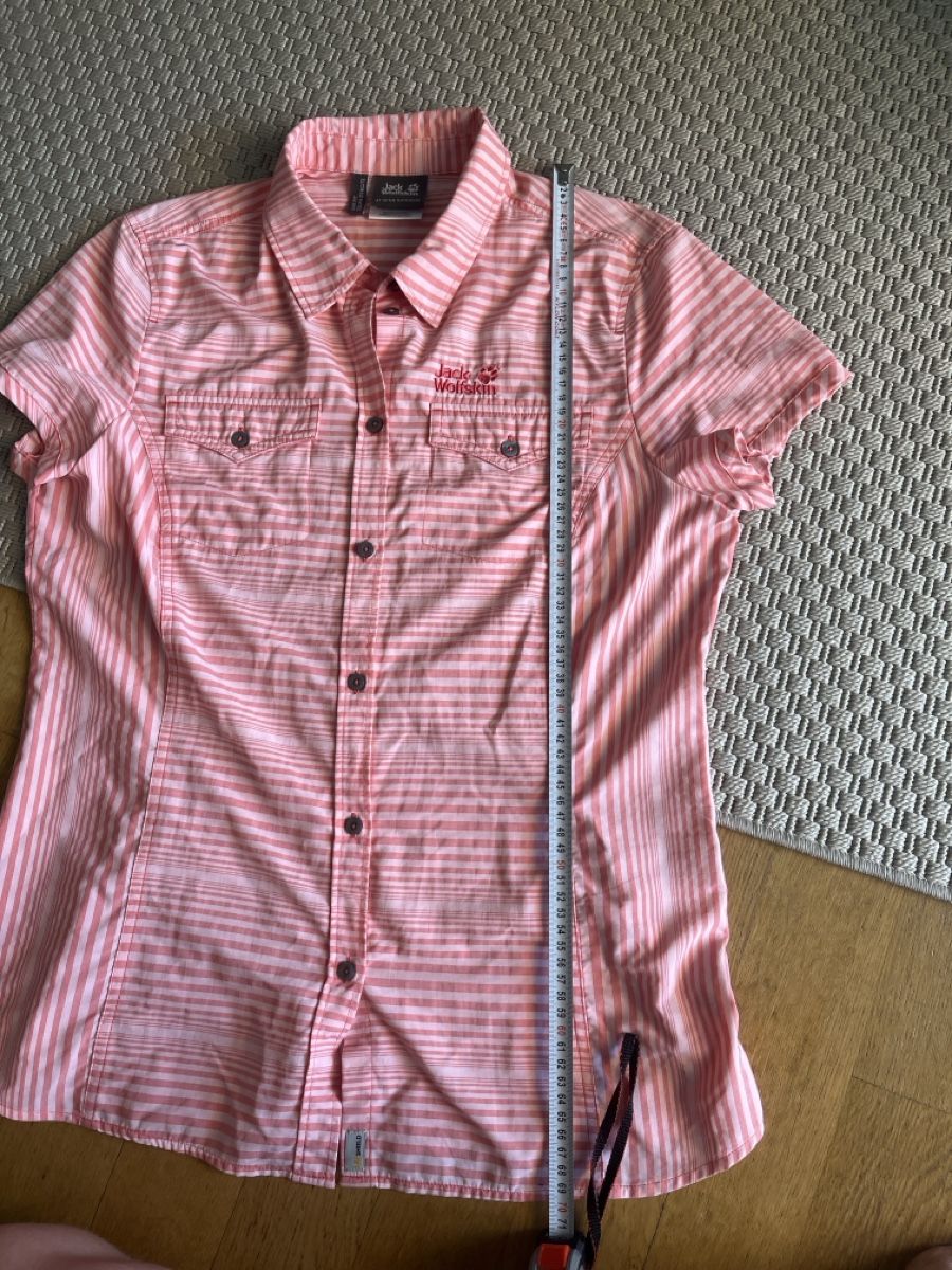 Jack Wolfskin Camicette: Jack Wolfskin Hemd, rosa, L – Usato da Solothurn venduto da Bobesch08 6