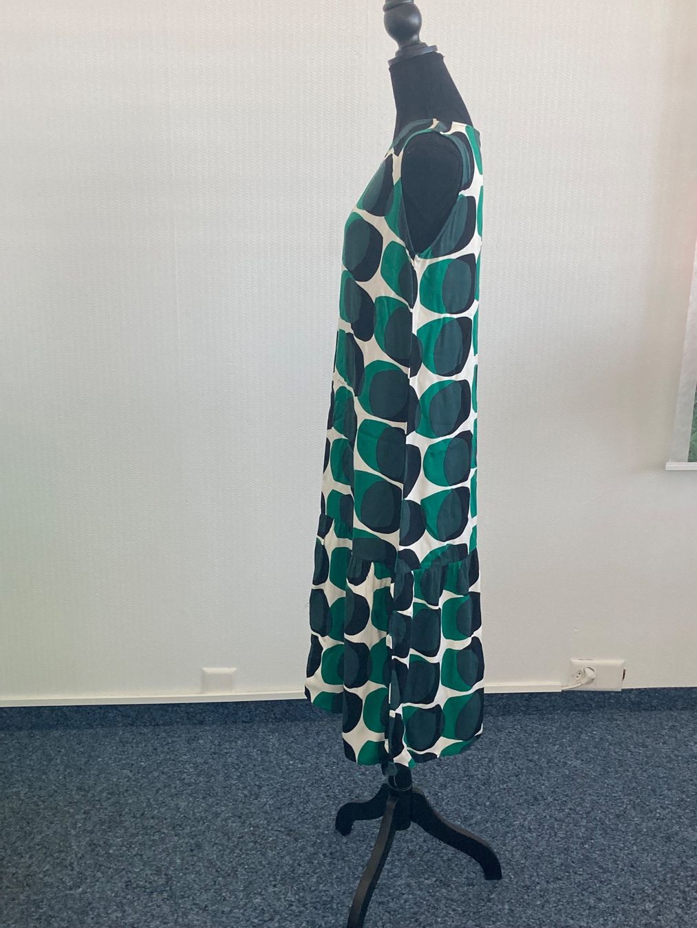 Opus Vestiti: OPUS Freizeitkleid, Gr. 34, Grün/Schwarz/Beige – Usato da Dübendorf venduto da Blueprint1 1