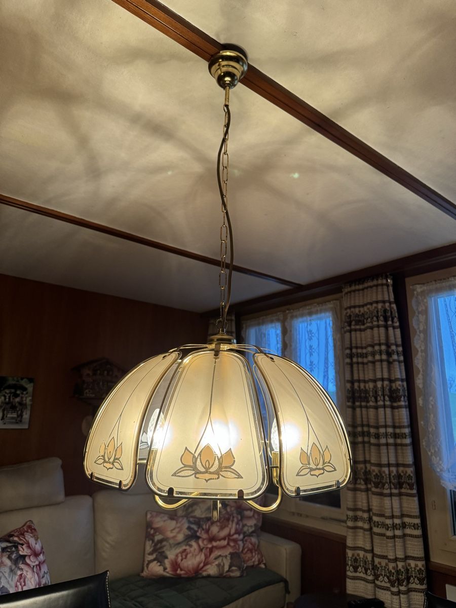 Kronleuchter & Deckenlampen: Schöne Alte Lampe – Gebraucht aus Muhen von S.Rauber