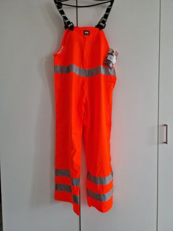 Helly Hansen WorkWear Security Latzhose Neonorange (L) - NEU