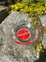 Antiker Aschenbecher der Marke Sinalco aus Glas ungebraucht.