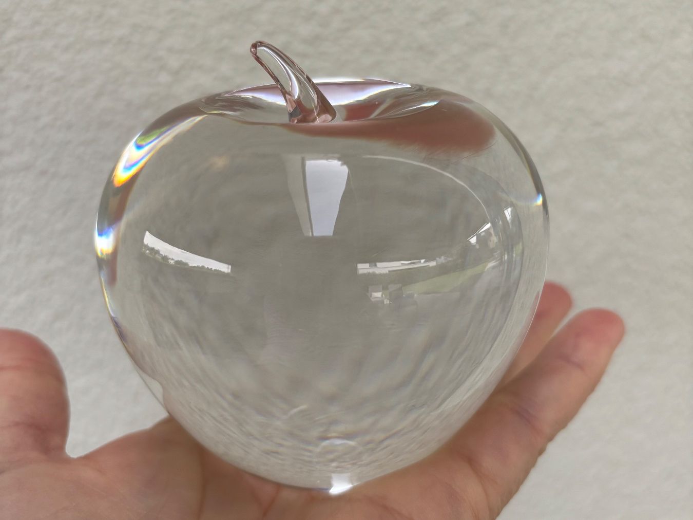 Tiffany & Co. Bicchieri: Tiffany & Co. Glass apple paperweight – Usato da Steinhausen venduto da ChromeVintage 3
