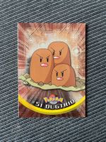 Pokemon Dugtrio Digdri Holo Topps Series 1 Mint