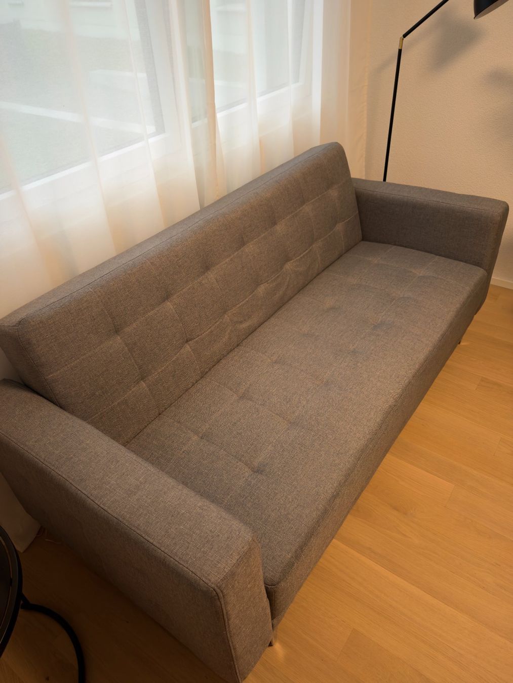 Beliani Sofas: 3-seater sofa ABERDEEN Grau – Gebraucht aus Zürich von lucasw 1