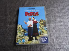Popeye DVD Disney Film Robin William DVD
