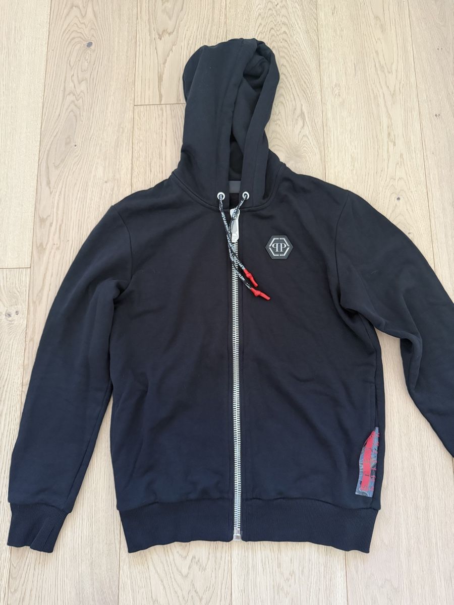 Philipp Plein Giacche: Philipp Plein zip hoodie – Nuovo (secondo la descrizione) da Wilen b. Wollerau venduto da kat_hw7k