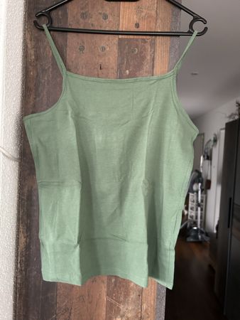 Sommer Top in Khaki Grün, Gr. M (40/42), Neuwertig
