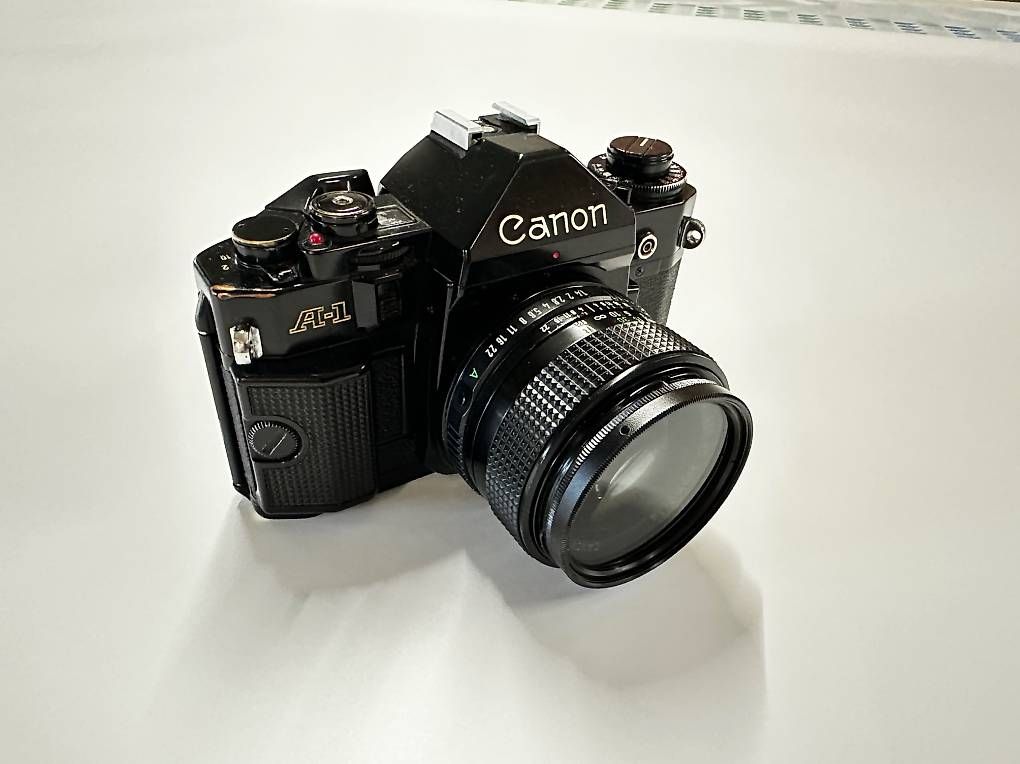 Fotocamera: Canon A-1 – Usato da Willisau venduto da Pet1972 1