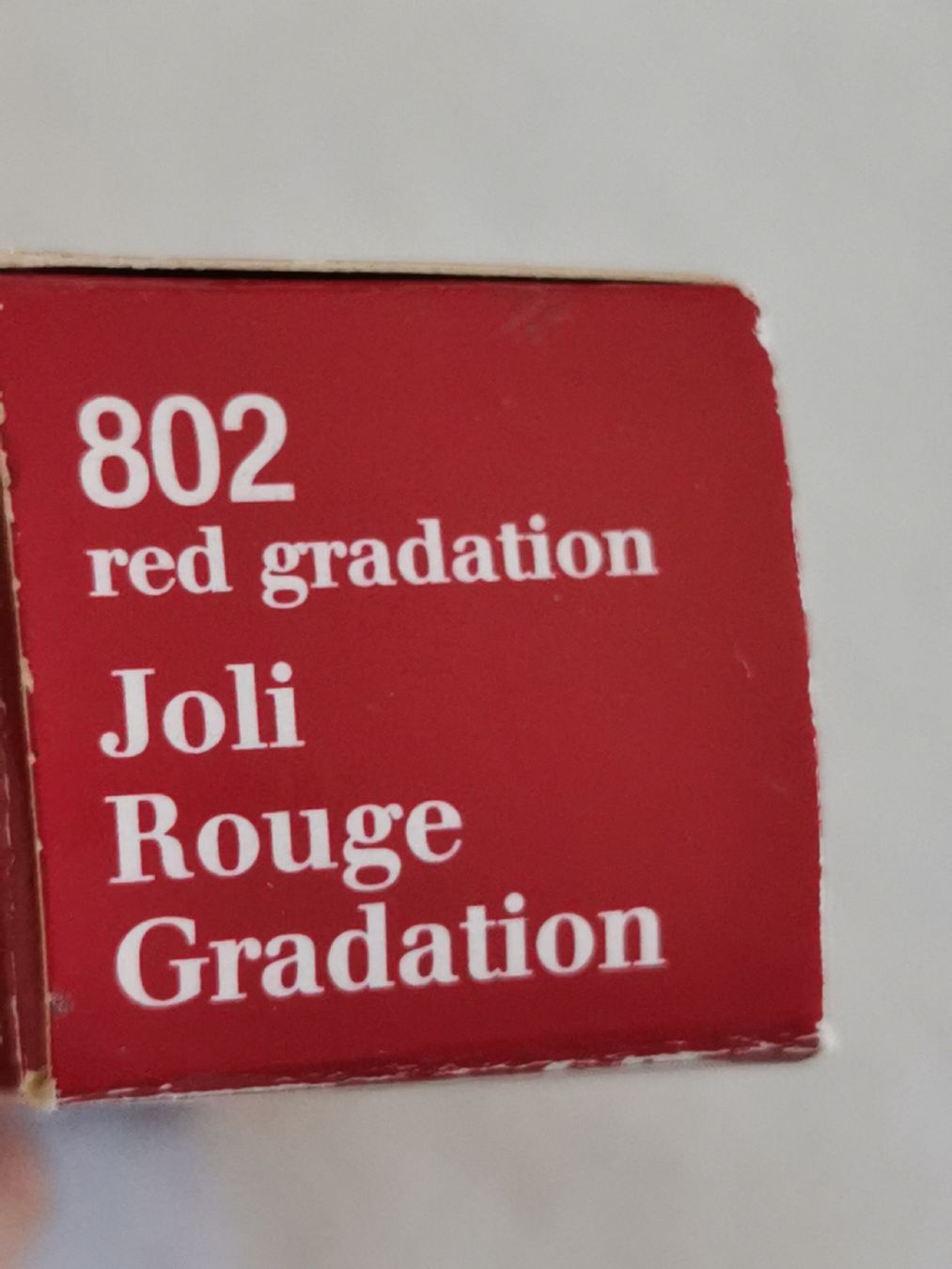 Clarins Make-up: Clarins Jolie Rouge Gradation N 802 – Nuovo e nell'imballaggio originale da Schlieren venduto da vlalif 3
