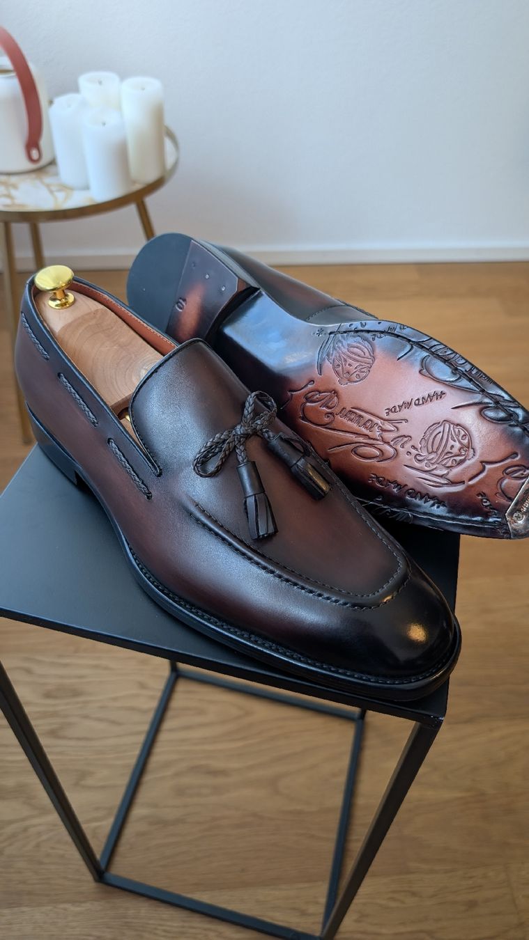Scarpe da uomo: Tassel Loafers Grösse 45 – Nuovo (secondo la descrizione) da Luzern venduto da DarioS90