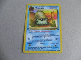 Omanyte Pokémon Sammelkarte 1. Edition Ausgabe 1999-2000 PV