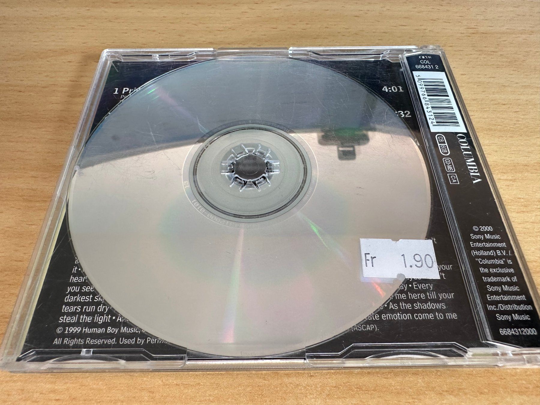 CD: Ricky Martin Featuring Meja – Private Emotion - Single CD – Usato da Rikon im Tösstal venduto da Alpenmutz 1
