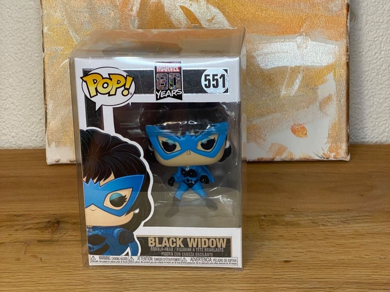 Funko Statuette: Funko Pop - Marvel - 80 Years - Black Widow #551 – Nuovo e nell'imballaggio originale da Oensingen venduto da CSCollectors