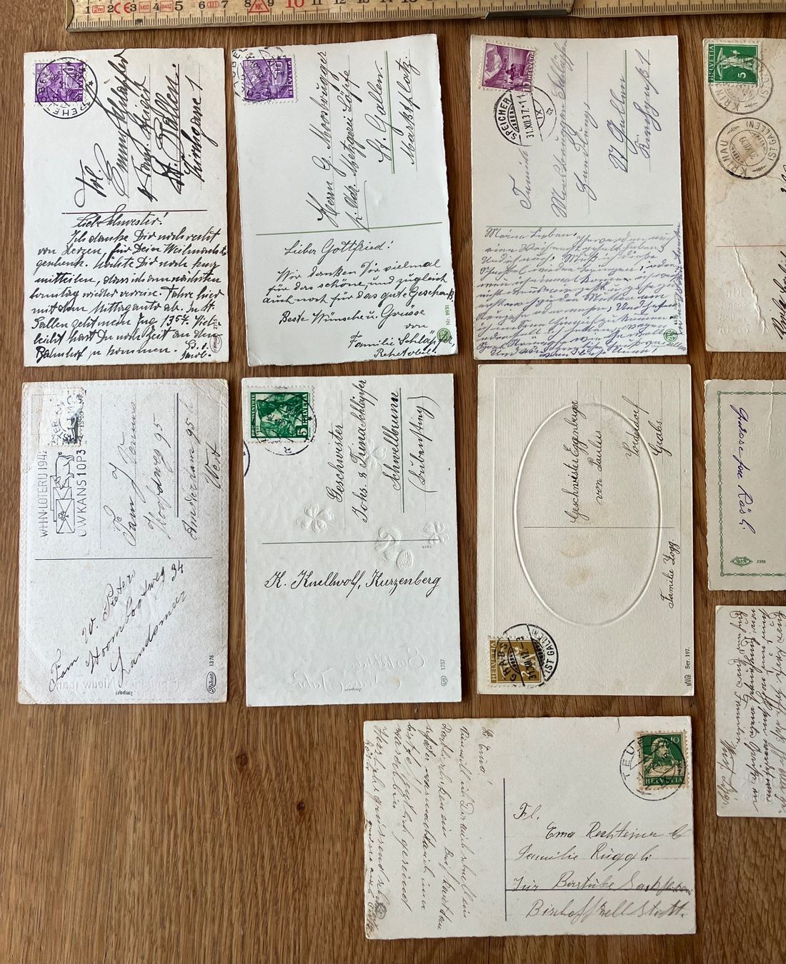 Cartes postales: Antike Ansichtskarten Neujahrsgrüsse – D'occasion à Waldstatt par breitaxt 5