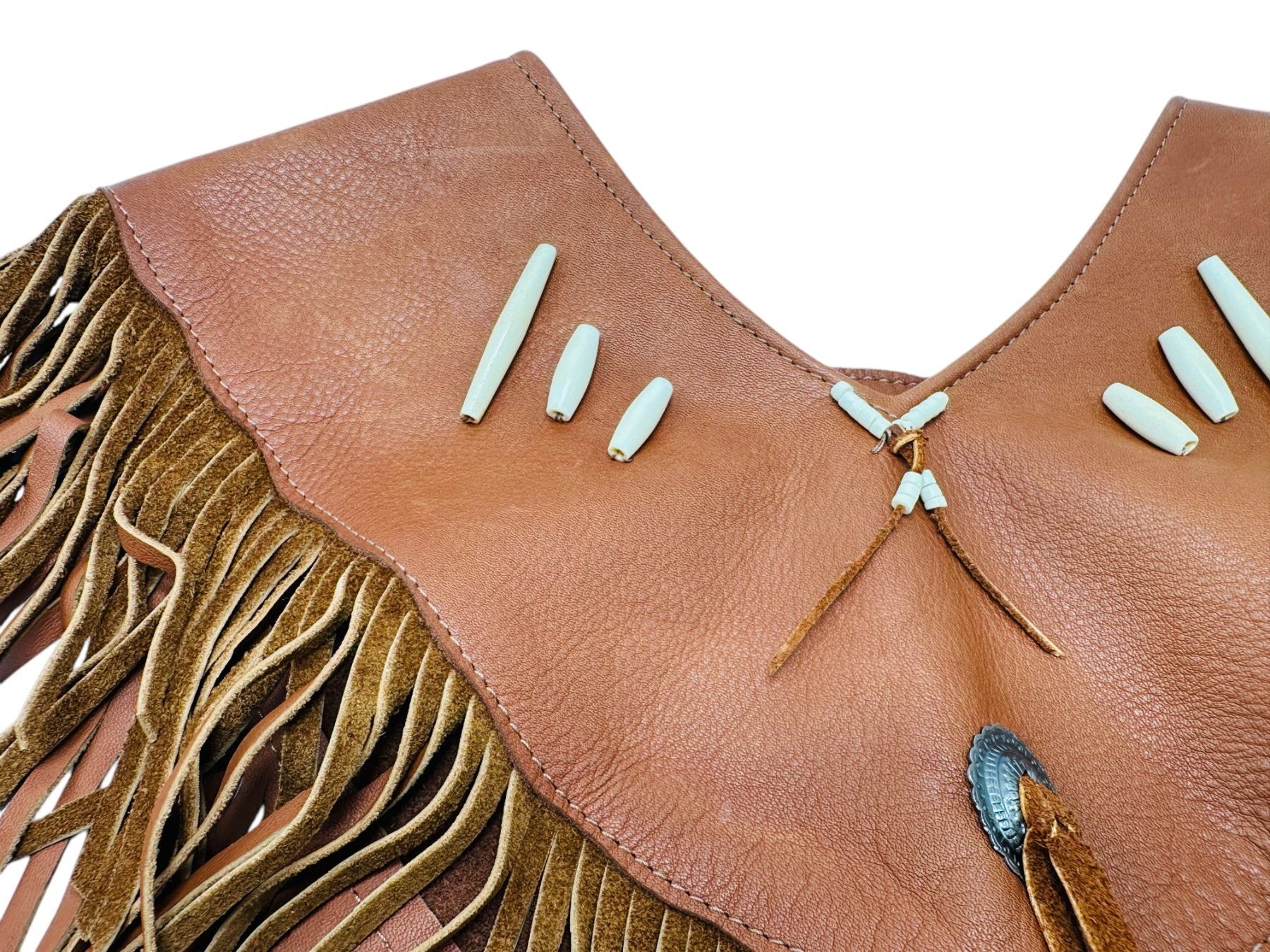 Boleros: Bolero style western en cuir avec franges – Gebraucht aus Morges von Novantica 5