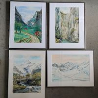 Landschafts-Quartett, Region Grindelwald / Berner Oberland