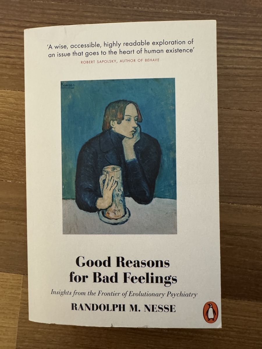 Libri: Good reason for Bad feelings - Randolph M. Nesse – Nuovo e nell'imballaggio originale da Winterthur venduto da A2001.