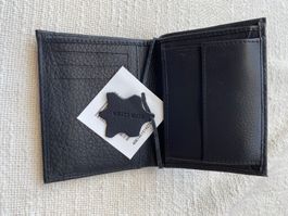 Herren Ledergeldbörse Echt Leder NEU