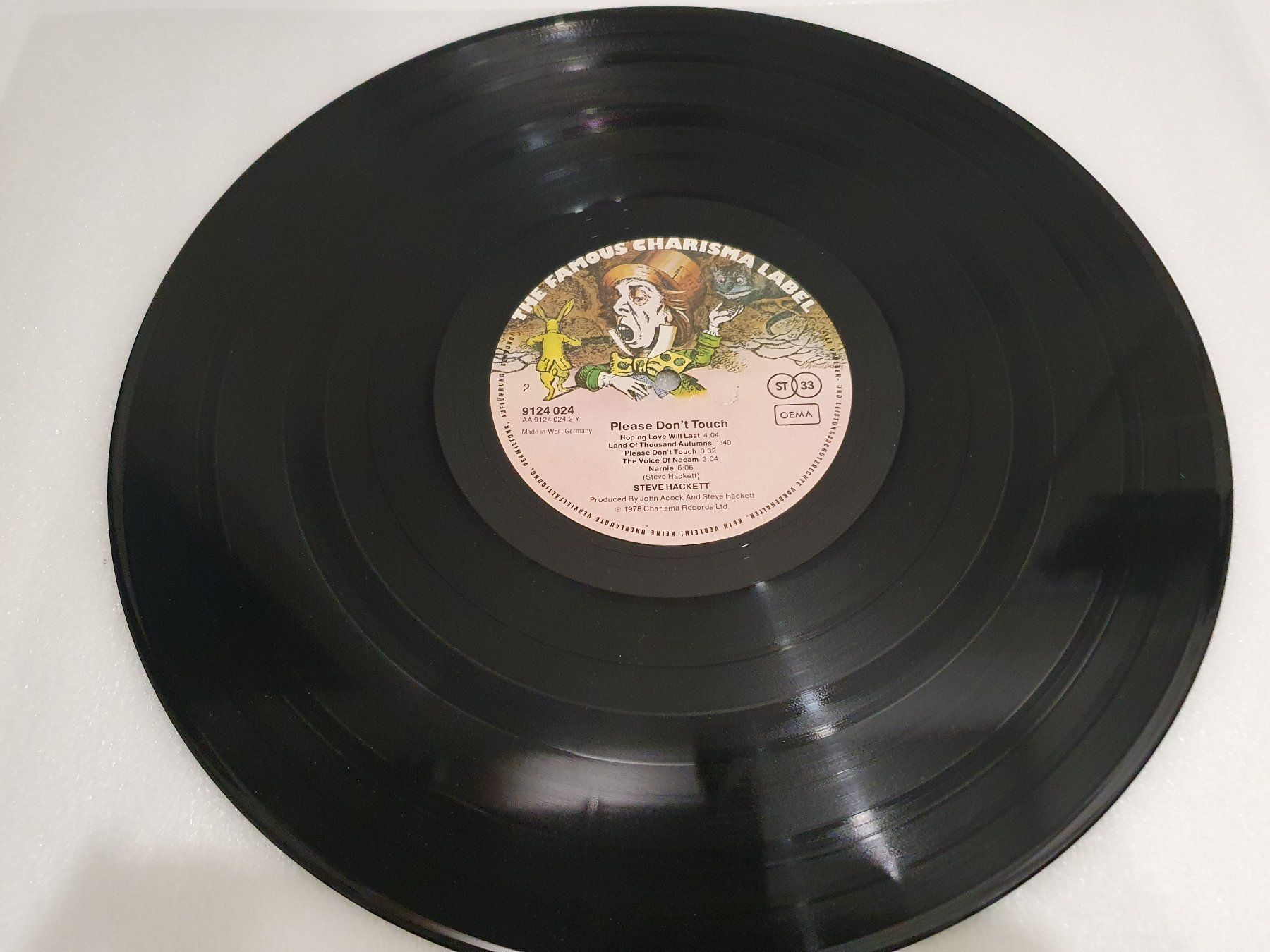 Dischi in vinile: Steve Hackett - Please Don`t Touch! – Usato da Uster venduto da Vinyl-Leidenschaft 6