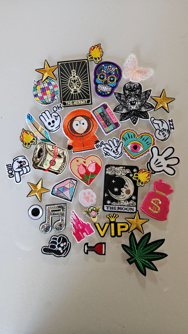 Toppe: Patch Aufbügler 35 Stück – Usato da Basel venduto da True_Hofer_Store