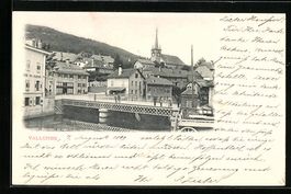 AK Vallorbe, Le Pont, 1899