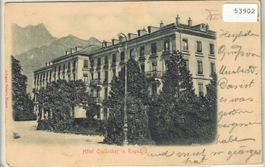 Bad Ragaz - Hotel Quellenhof - Relief-Karte
