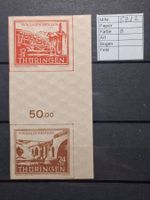 Alliierte Bes Zo- Thüringen Mi-Nr.S Zd 1 ya Postfrisch