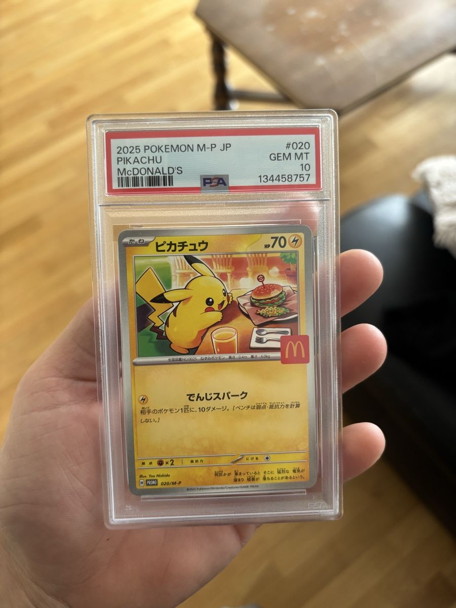 Pokémon Cartes à collectionner: Pikachu McDo psa10 – Neuf avec emballage d'origine à Sion par Pokexpert