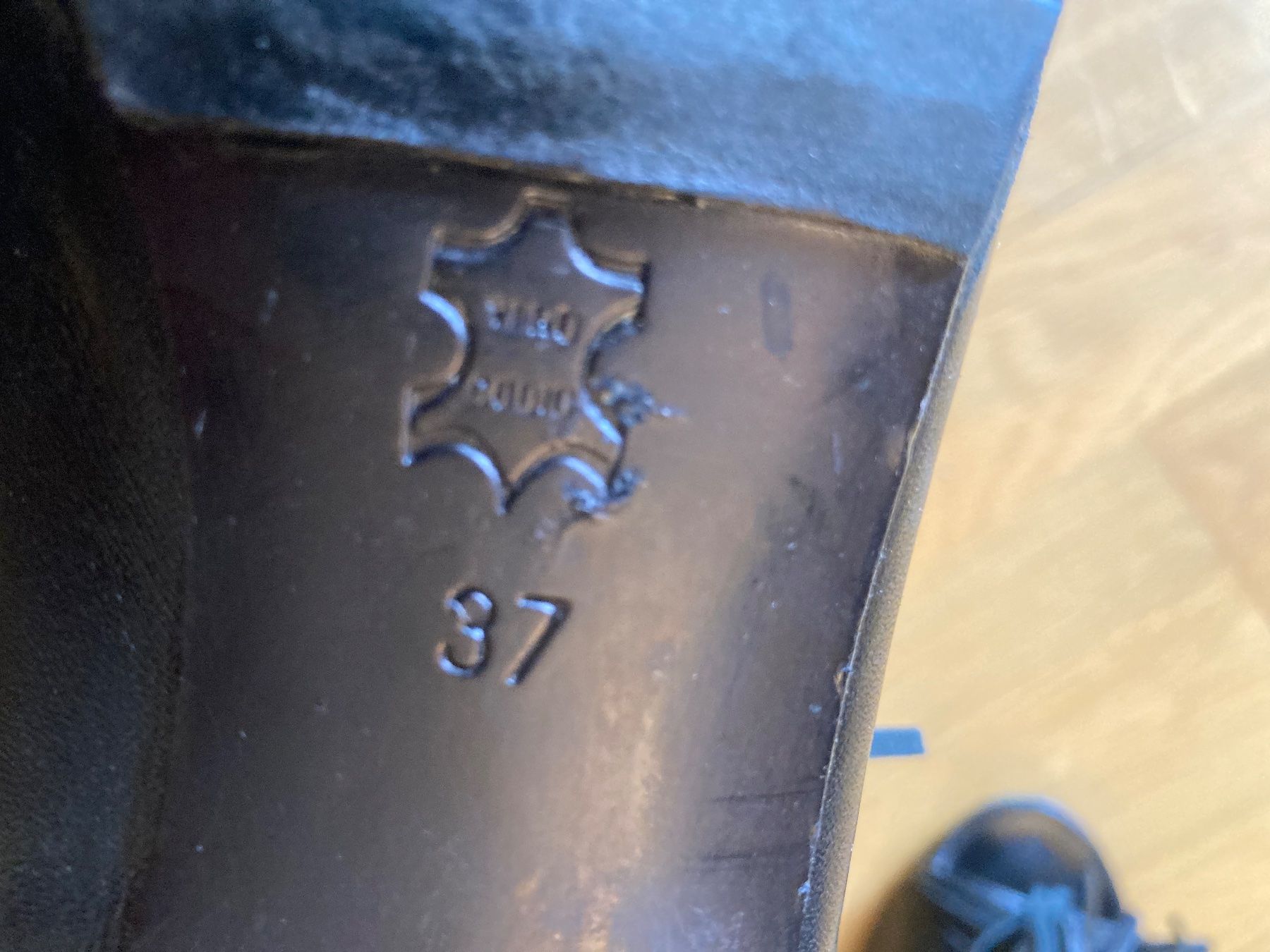 Damenschuhe: Leather Peep-toe Ankle Booties, size 37 – Gebraucht aus Luzern von AM2nd 5