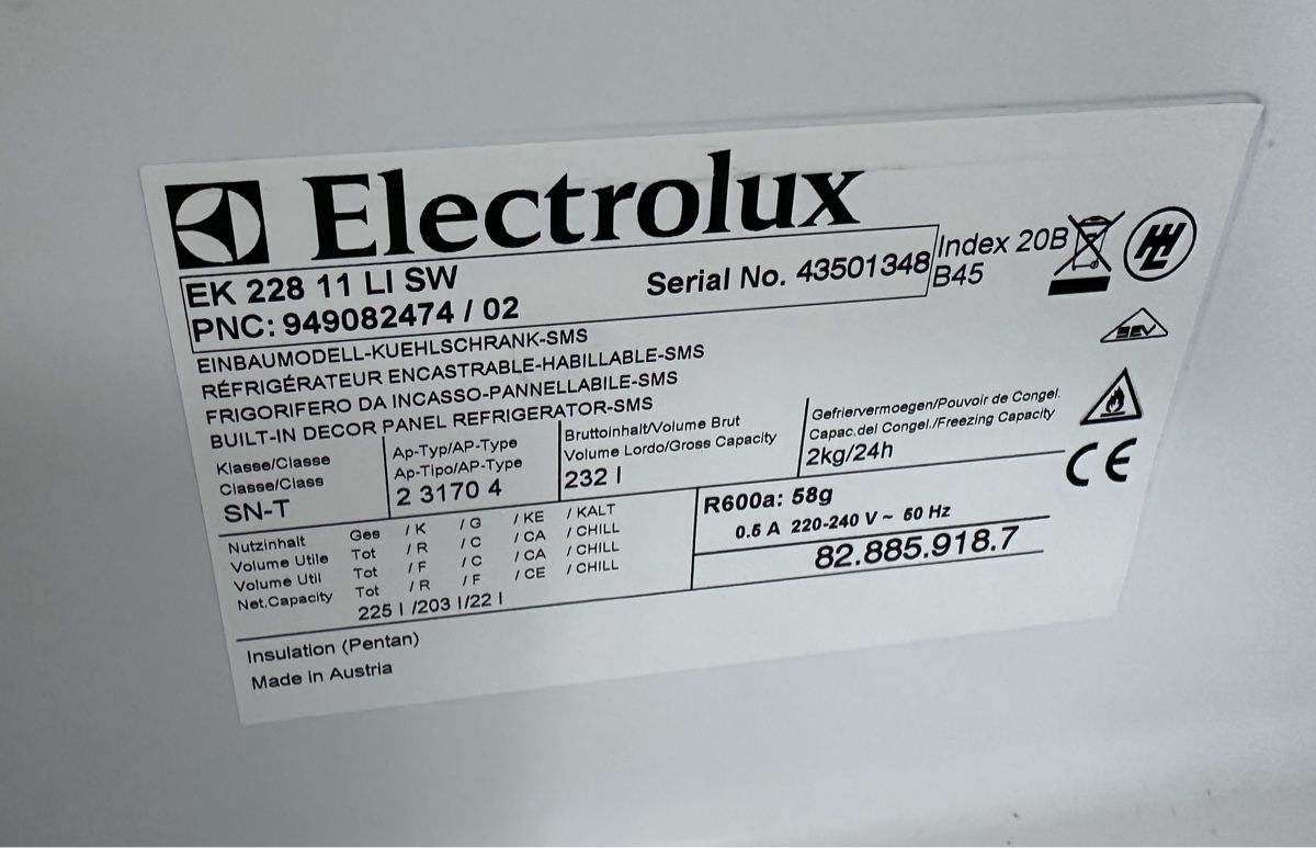 Frigoriferi: Electrolux Kühlschrank – Usato da Biel/Bienne venduto da kra_s8rv 3