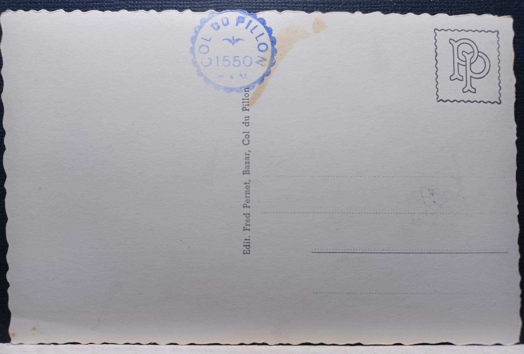Cartoline postali: VD, Col du Pillon, Restaurant belebt, No. 3459 – Usato da Aarau Rohr venduto da mgvw 4
