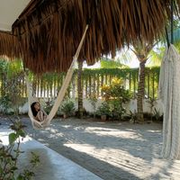 Fisherman's Net hammock - Handmade in Cotton – Unbleached