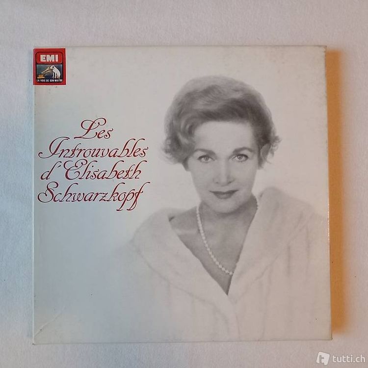 LES INTROUVABLES D'ELISABETH SCHWARZKOPF. 5 Vinyl LP + Buch Kaufen