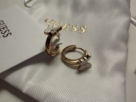 Ohrringe Guess Schmetterling Goldfarben Neu